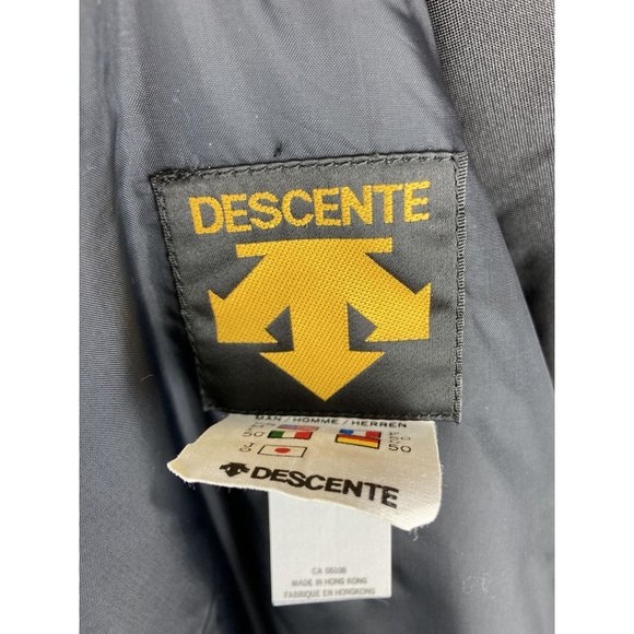 Descente Black Jacket Medium / Large - Picture 9 of 9